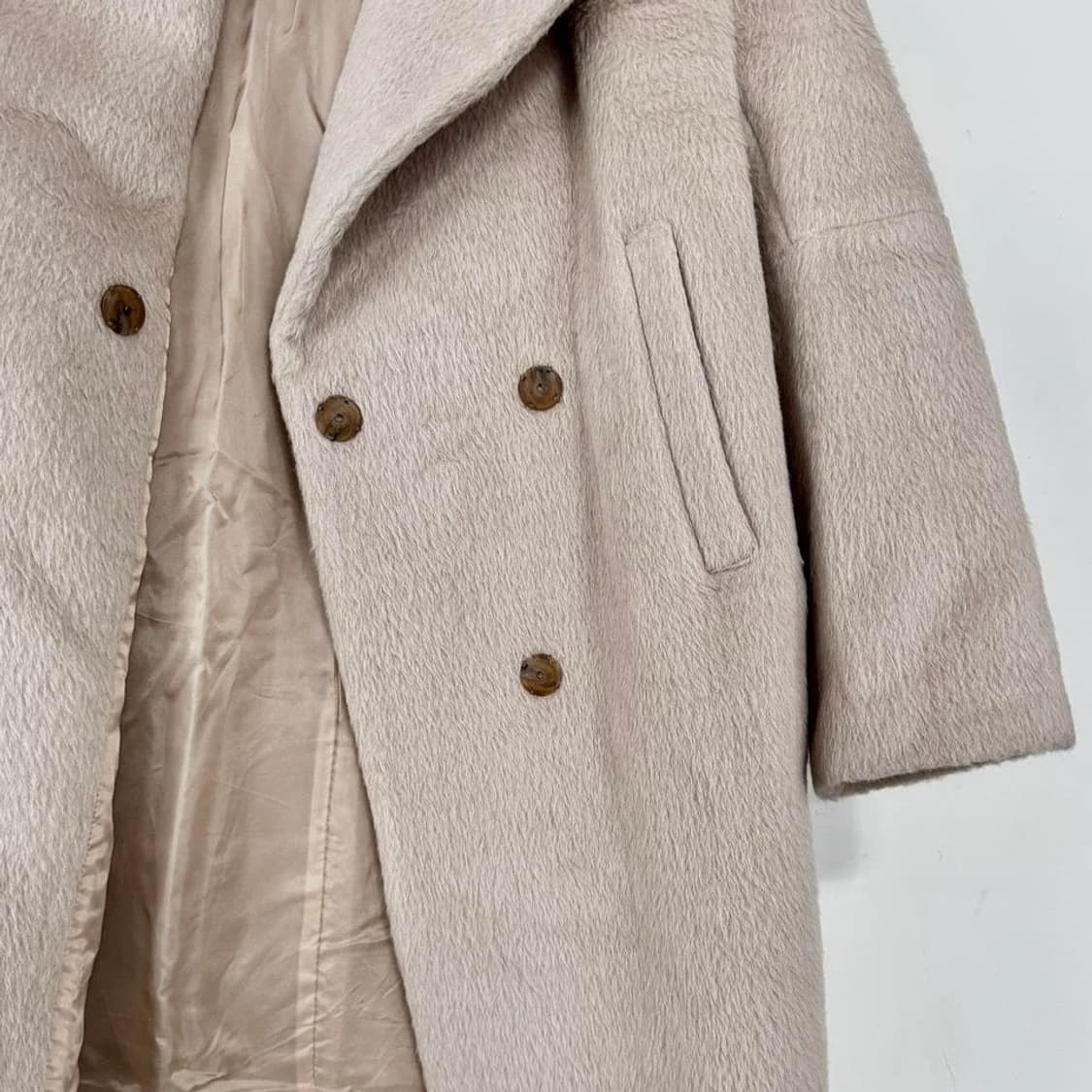 마인 MINE 드롭 숄더 알파카 울 코트 상품이미지3