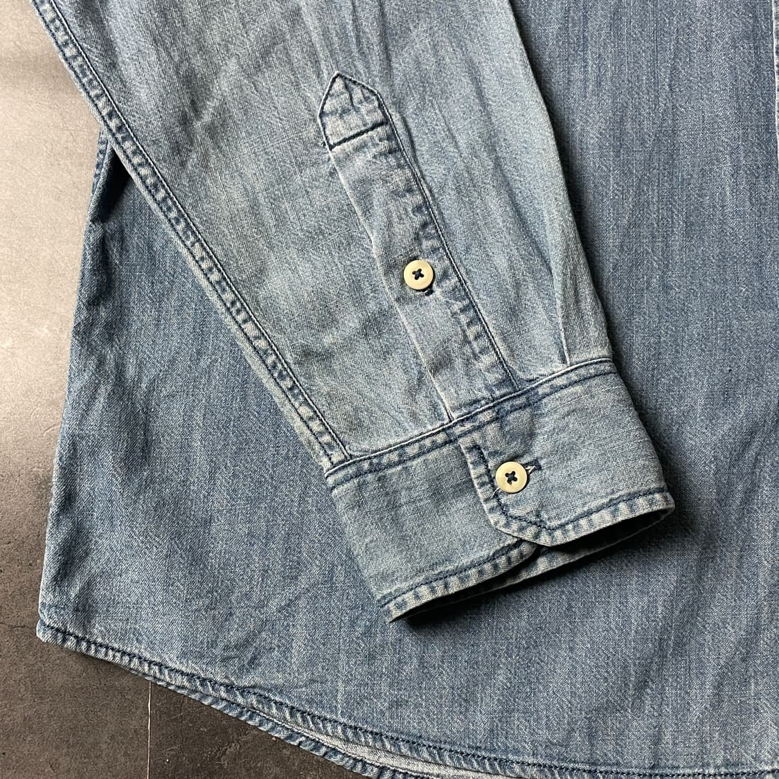 ARROW 애로우 빈티지 코튼 데님 셔츠 A00675 상품이미지5