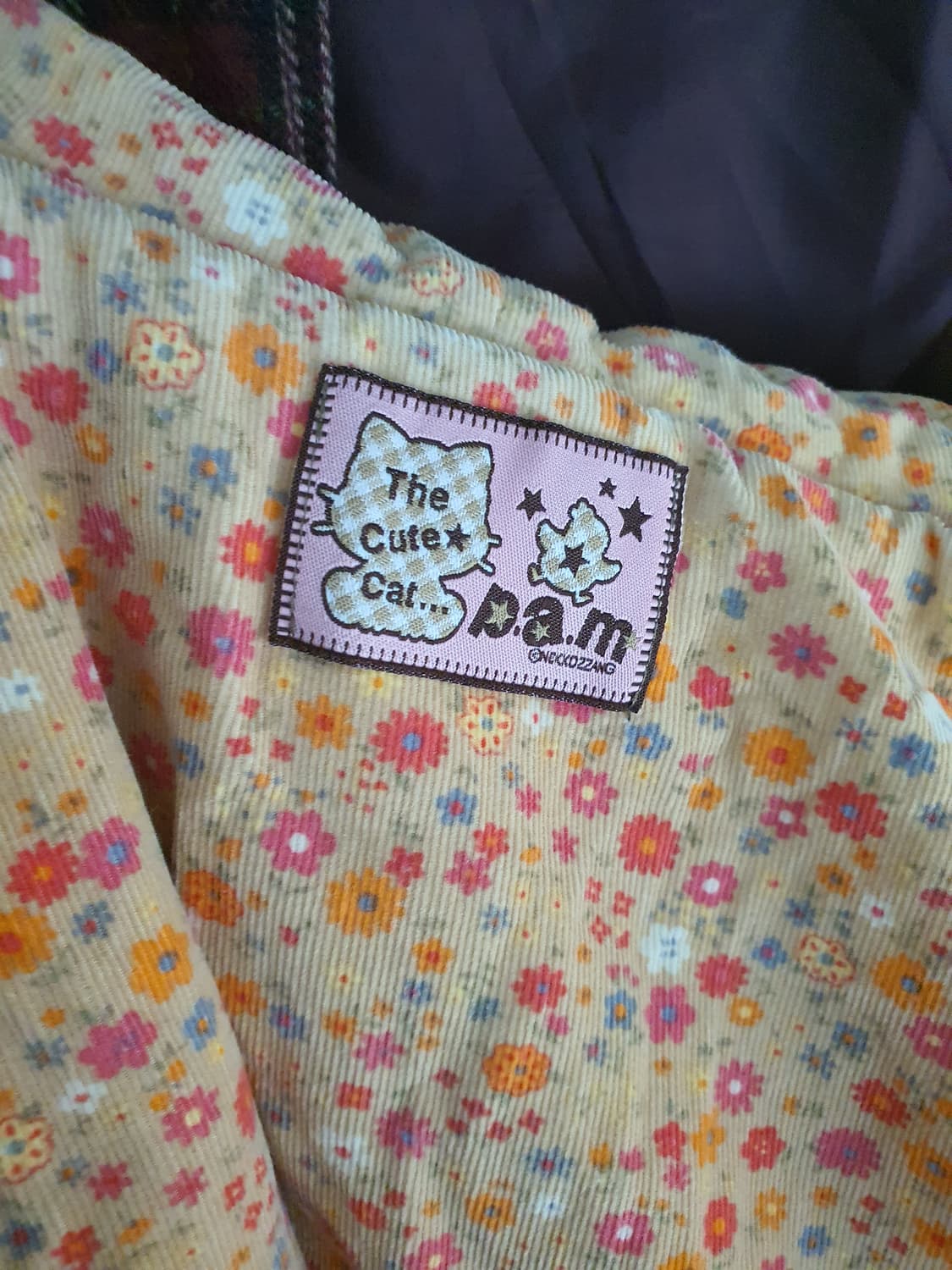 [갸루] 뽀글이 후드 집업 자켓 크림색 네코쨩 후드집업 상품이미지6