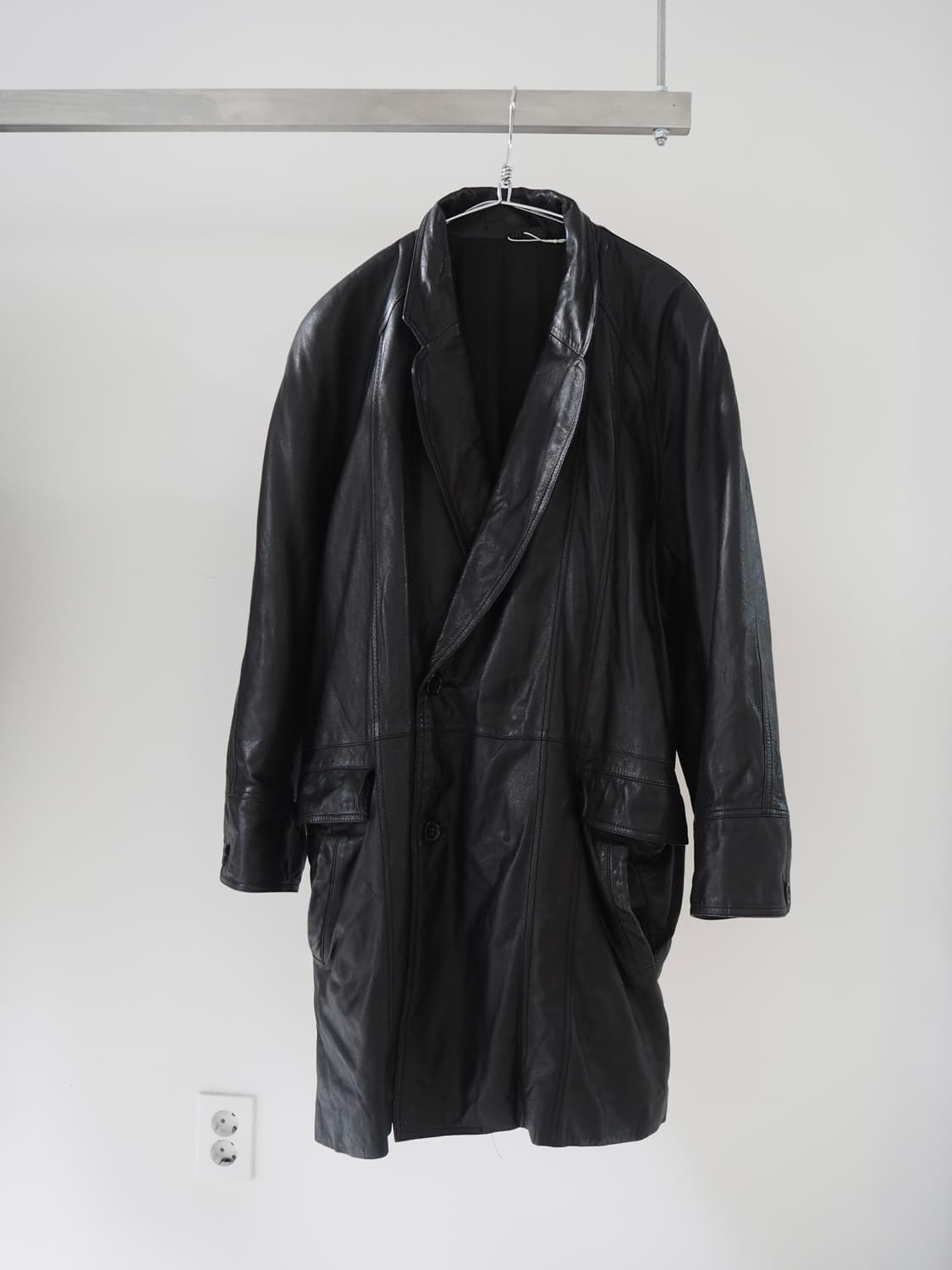 vintage leather coat  상품이미지1