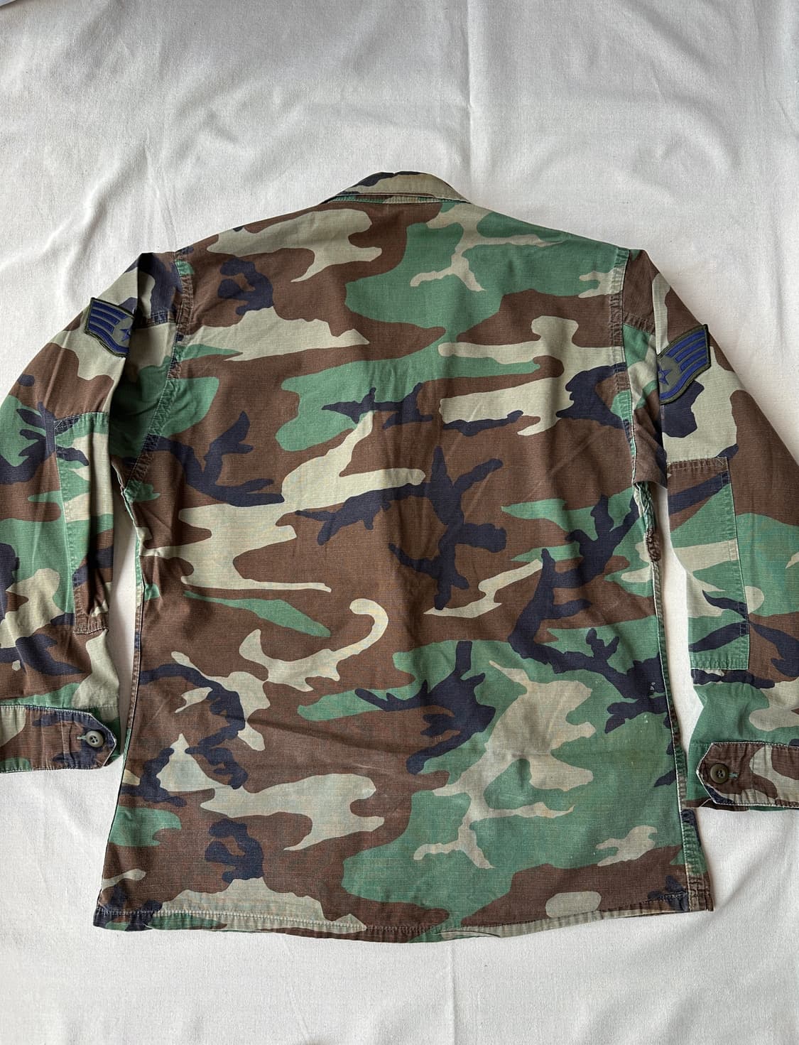 미공군 프로퍼 우드랜드 립스탑 BDU 자켓 M-R 100 상품이미지8