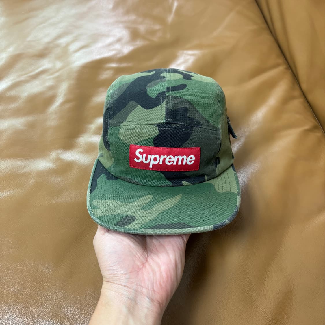 Supreme 슈프림 밀리터리 카고 우드랜드 카모 캠프캡 모자 Camo 상품이미지2