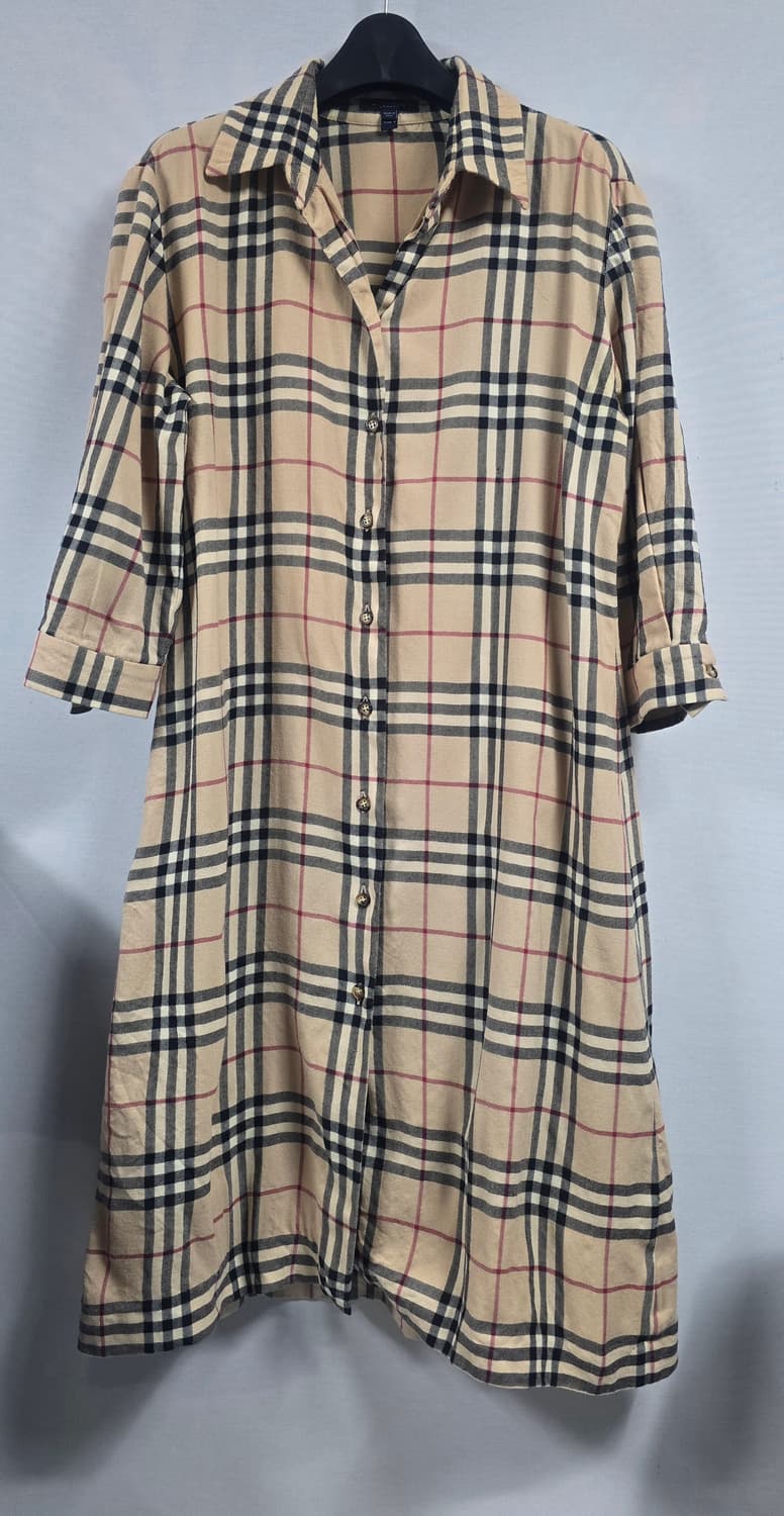 BURBERRY 버버리 노바체크 롱 원피스 66 상품이미지1