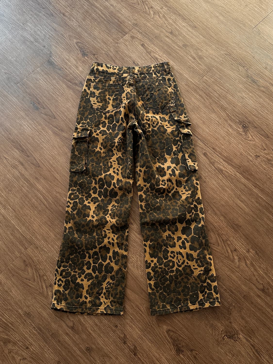 올오버 레오파드 카펜터 팬츠 상품이미지8