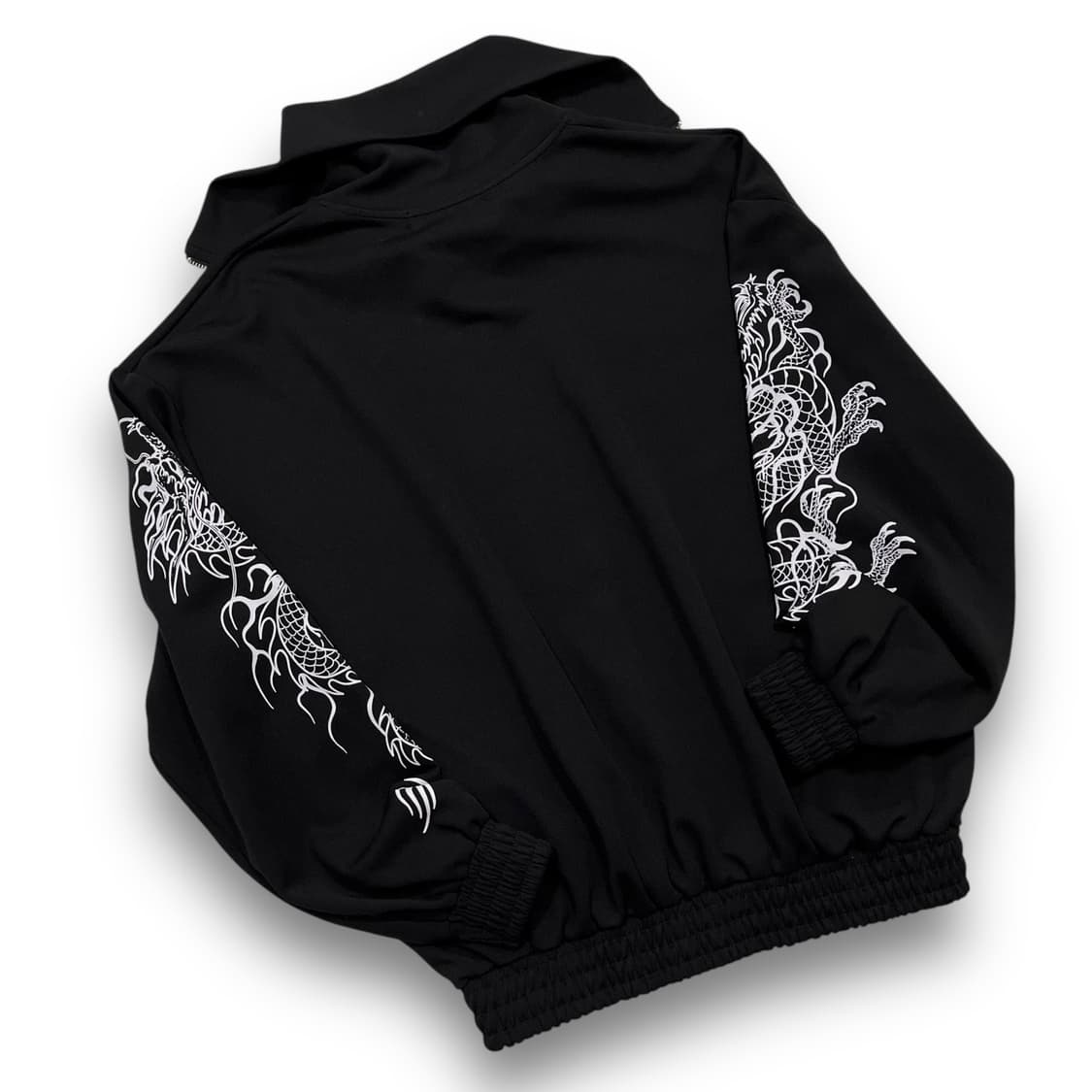 왓더파티 오리엔탈 드래곤 다크 트랙 투웨이 자켓 상품이미지5