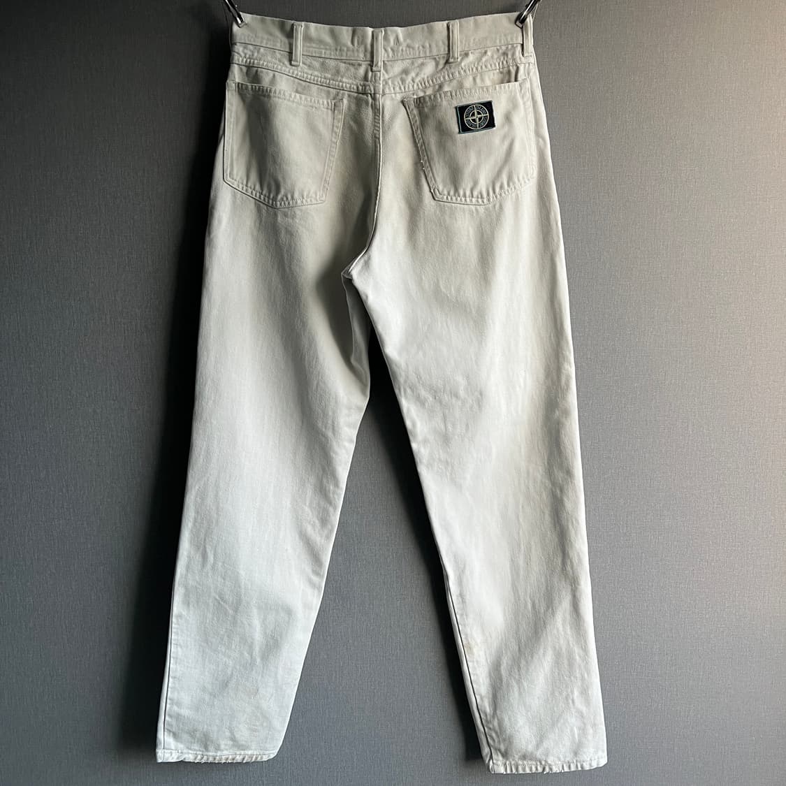 [33] 90s 스톤 아일랜드 그린엣지 크림 진 상품이미지2