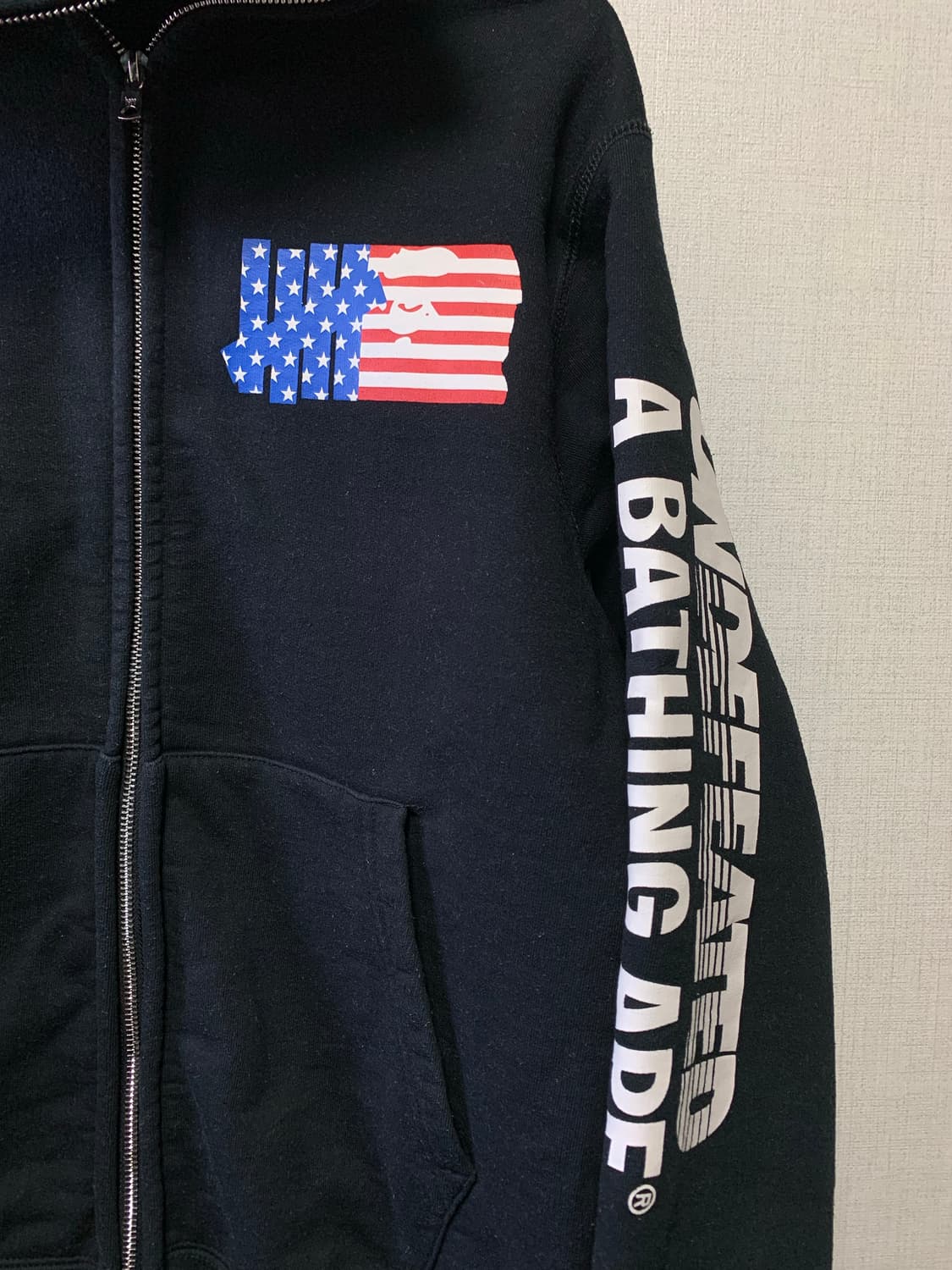 베이프 언디핏 2014 풀집업 후드 상품이미지4