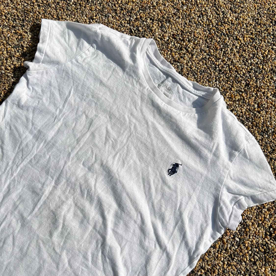 폴로 (POLO RalphLauren)화이트 반팔티 상품이미지2