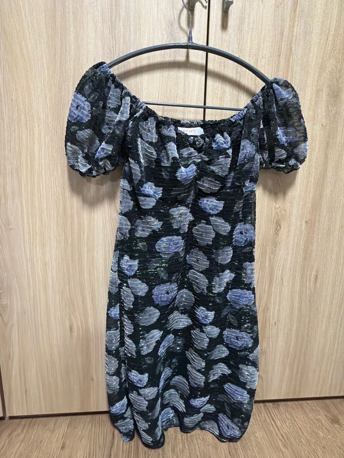 curetty 플라워패턴 미니원피스 상품이미지1