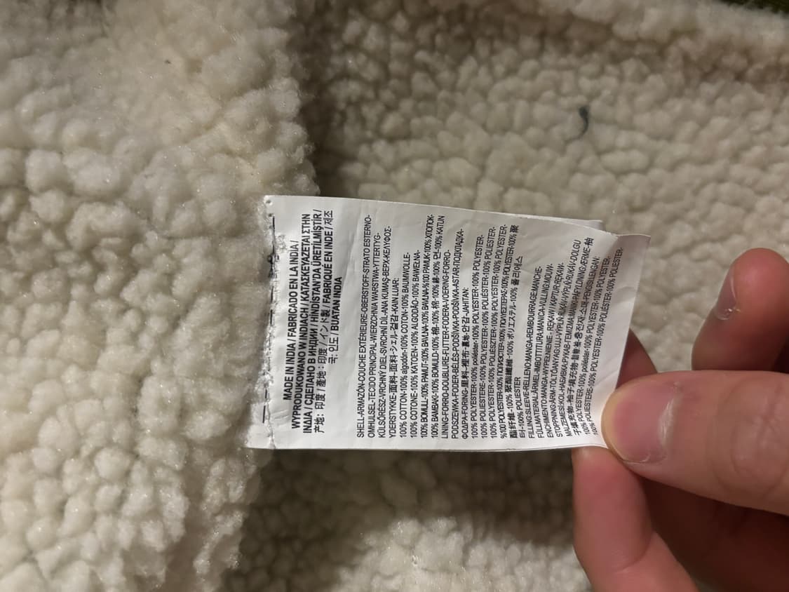 반스Drill Chore Coat Sherpa Jacket 상품이미지5