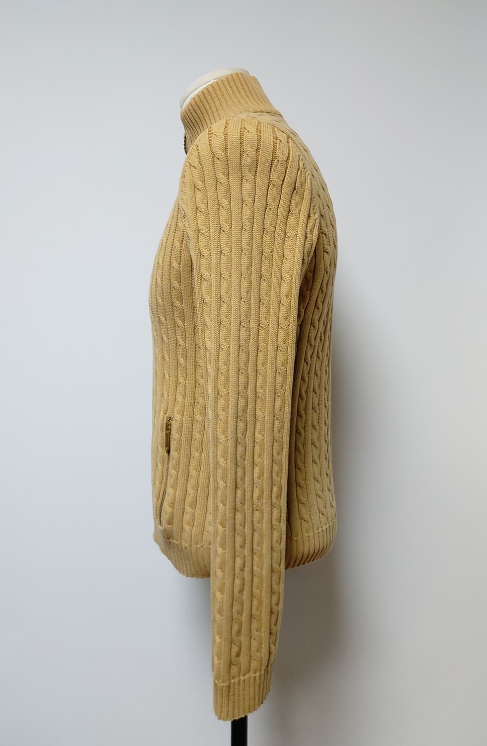 로렌 랄프로렌 케이블(꽈배기) 니트 집업 자켓(L) 상품이미지2