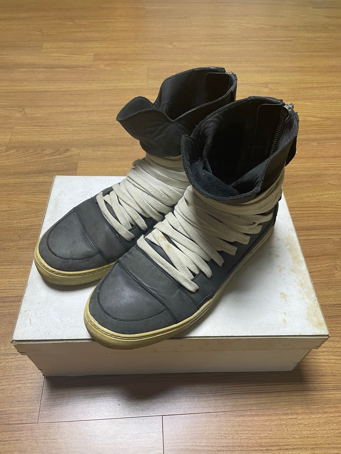 크리스반아쉐 12s/s 끈칭칭 하이탑 상품이미지4