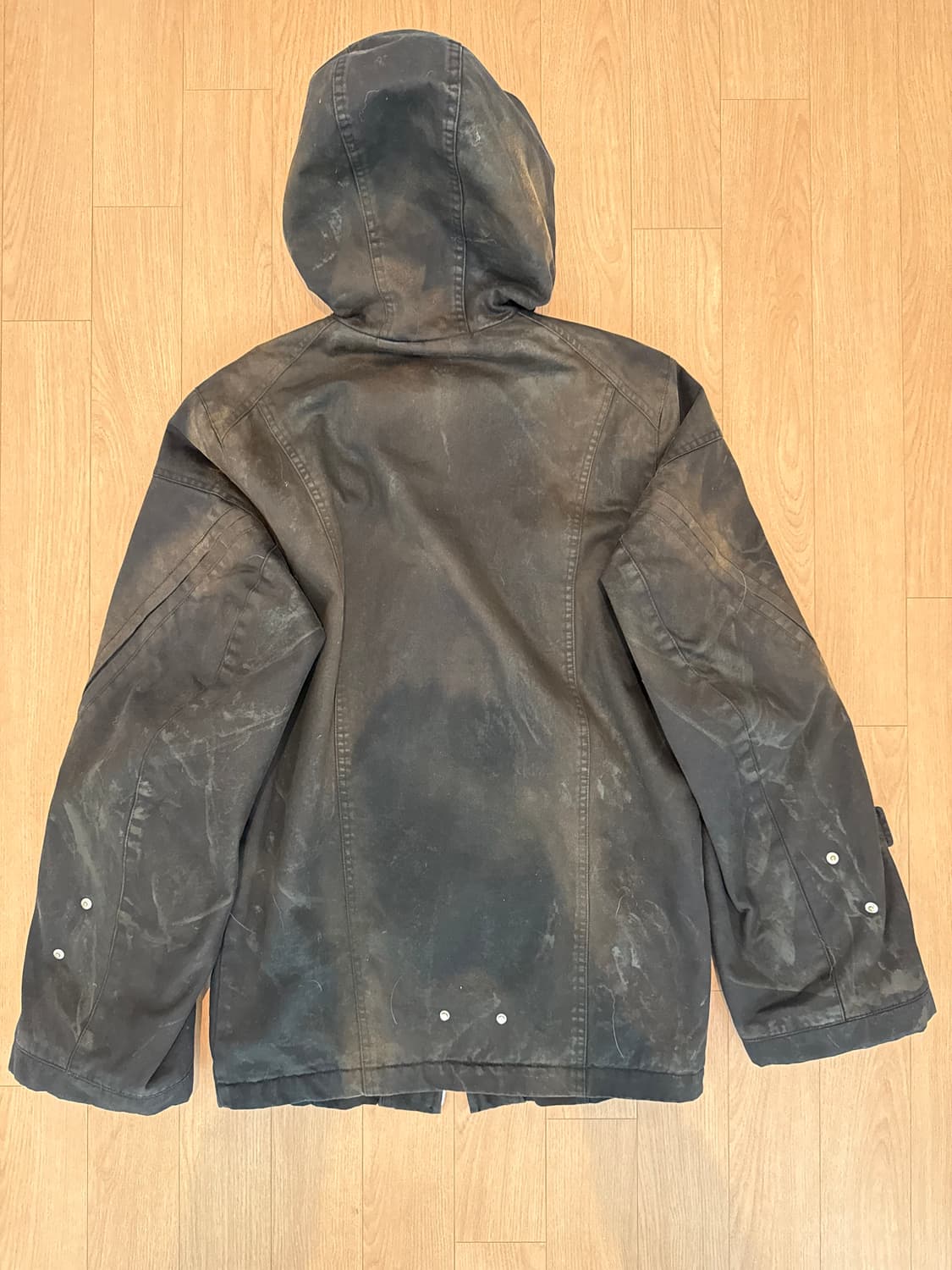 SUNDAY OFF CLUB 워시드 후드 자켓 상품이미지4