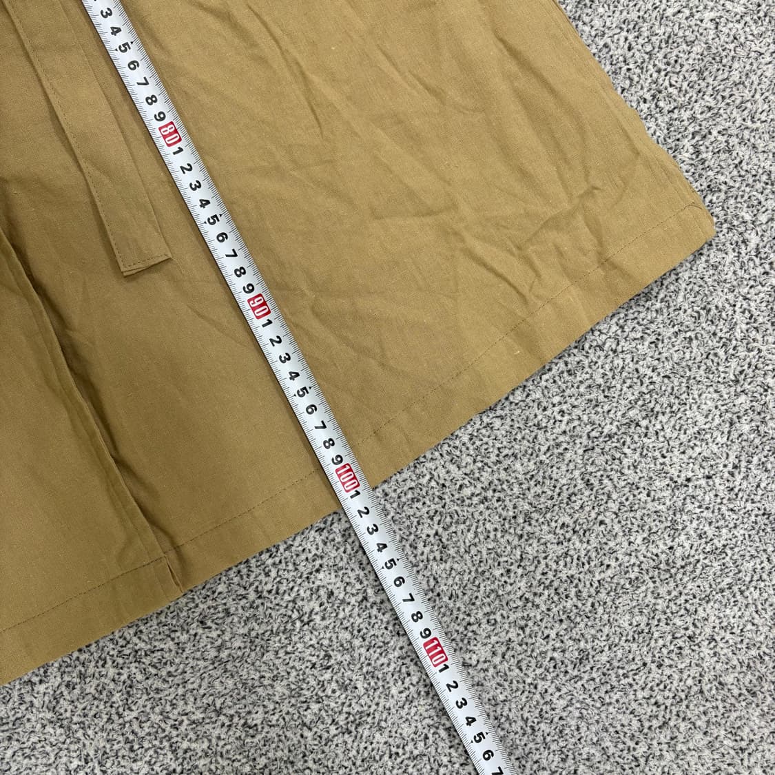 86 새상품 ENC 린넨 반팔 롱원피스 0309J 상품이미지6