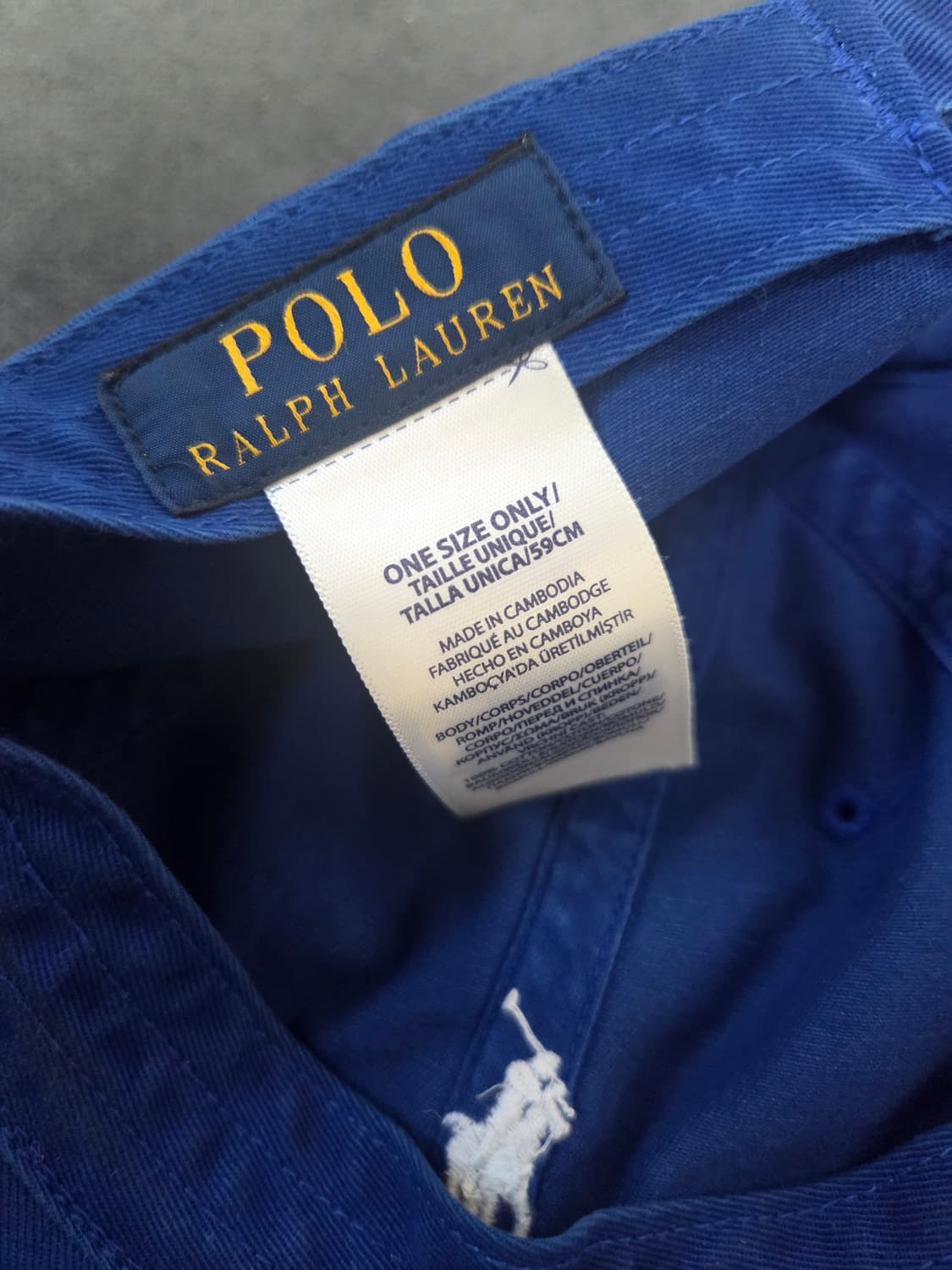 폴로 볼캡 상품이미지3