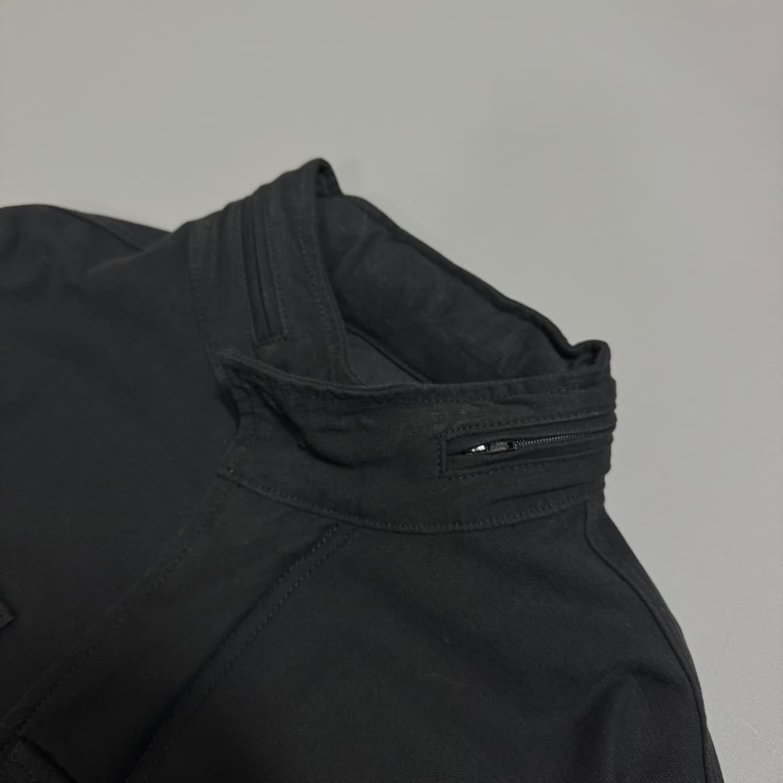 MFC STORE 블랙컬러 라벨 로고 코튼 복각 필드 자켓 상품이미지4