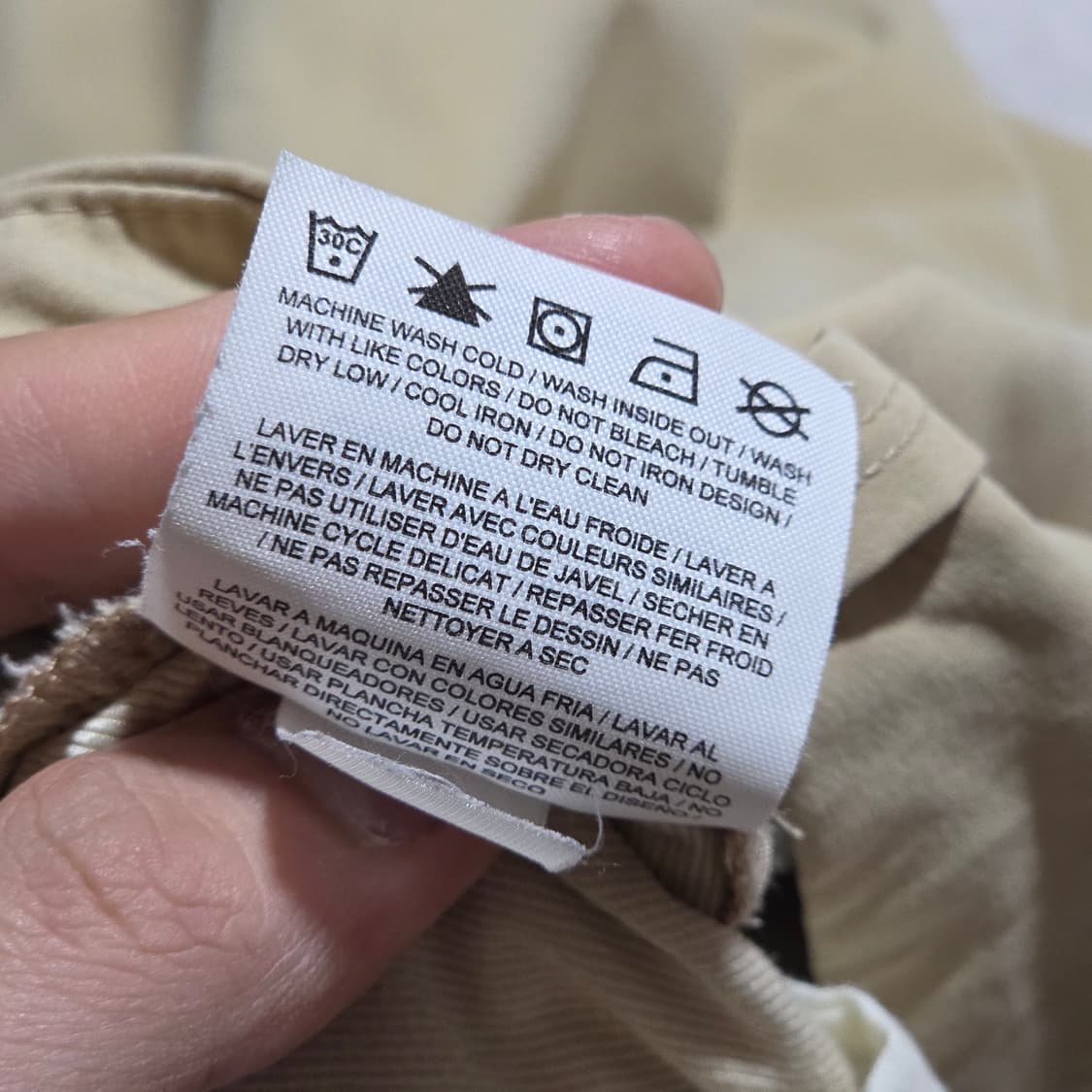 나이키 골프 스포츠 베이지 팬츠 상품이미지10