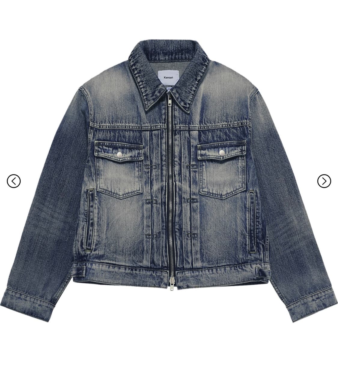 카미엔 크롭 트러커 자켓 상품이미지1