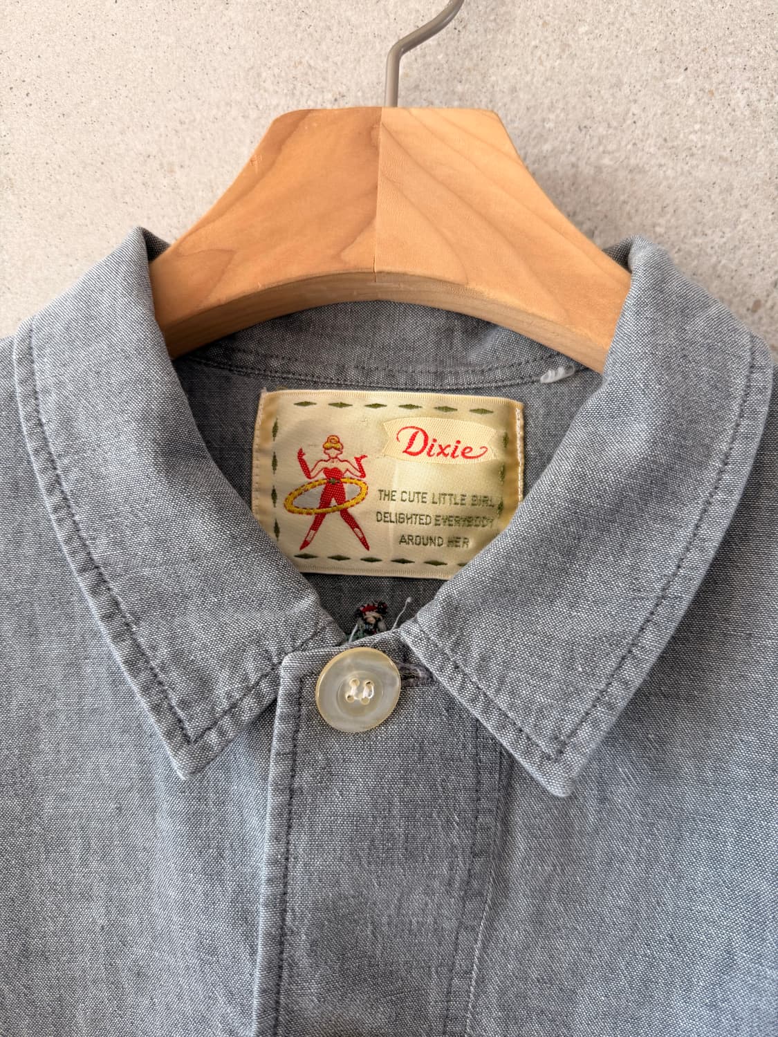 일본 여성 긴팔 셔츠 자수 아방한 상품이미지4