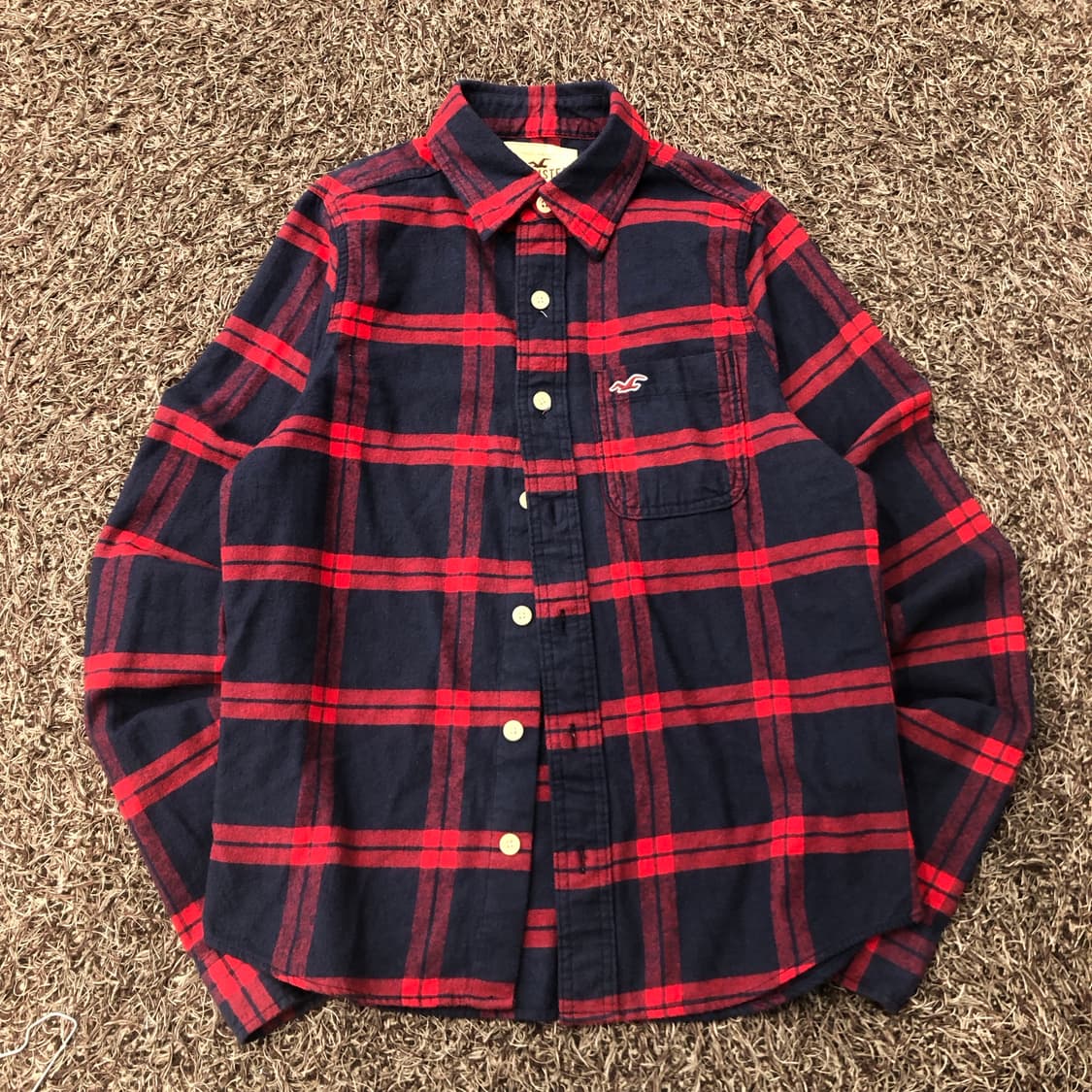 홀리스터 체크 셔츠 상품이미지1