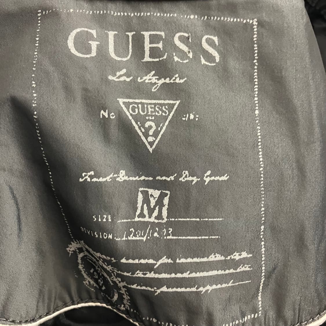 N249 게스 디테일절개 나일론 바이커 자켓 상품이미지5