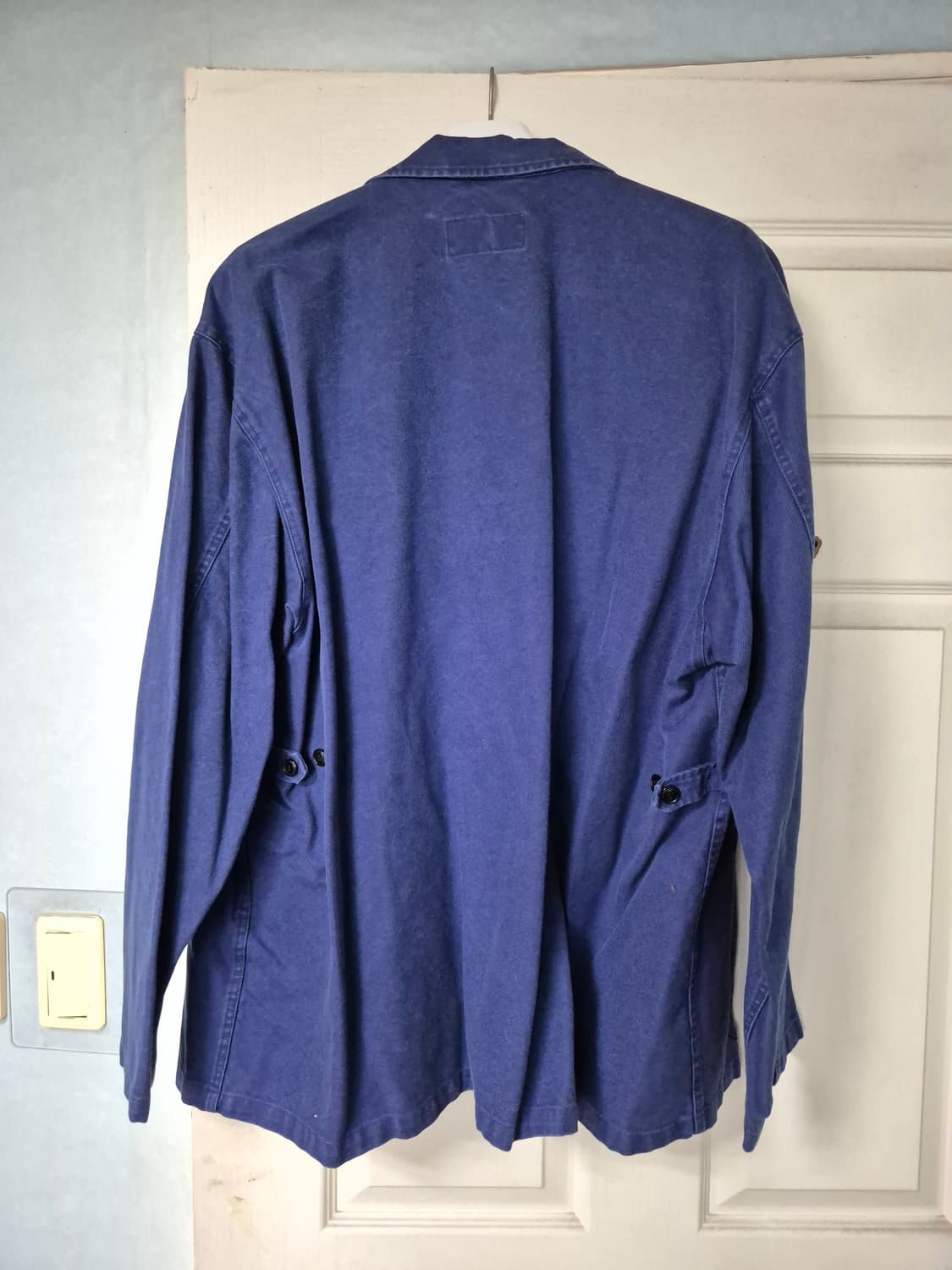 이얼즈어고 프렌치 워크자켓 블루 L사이즈(105) 판매 상품이미지3