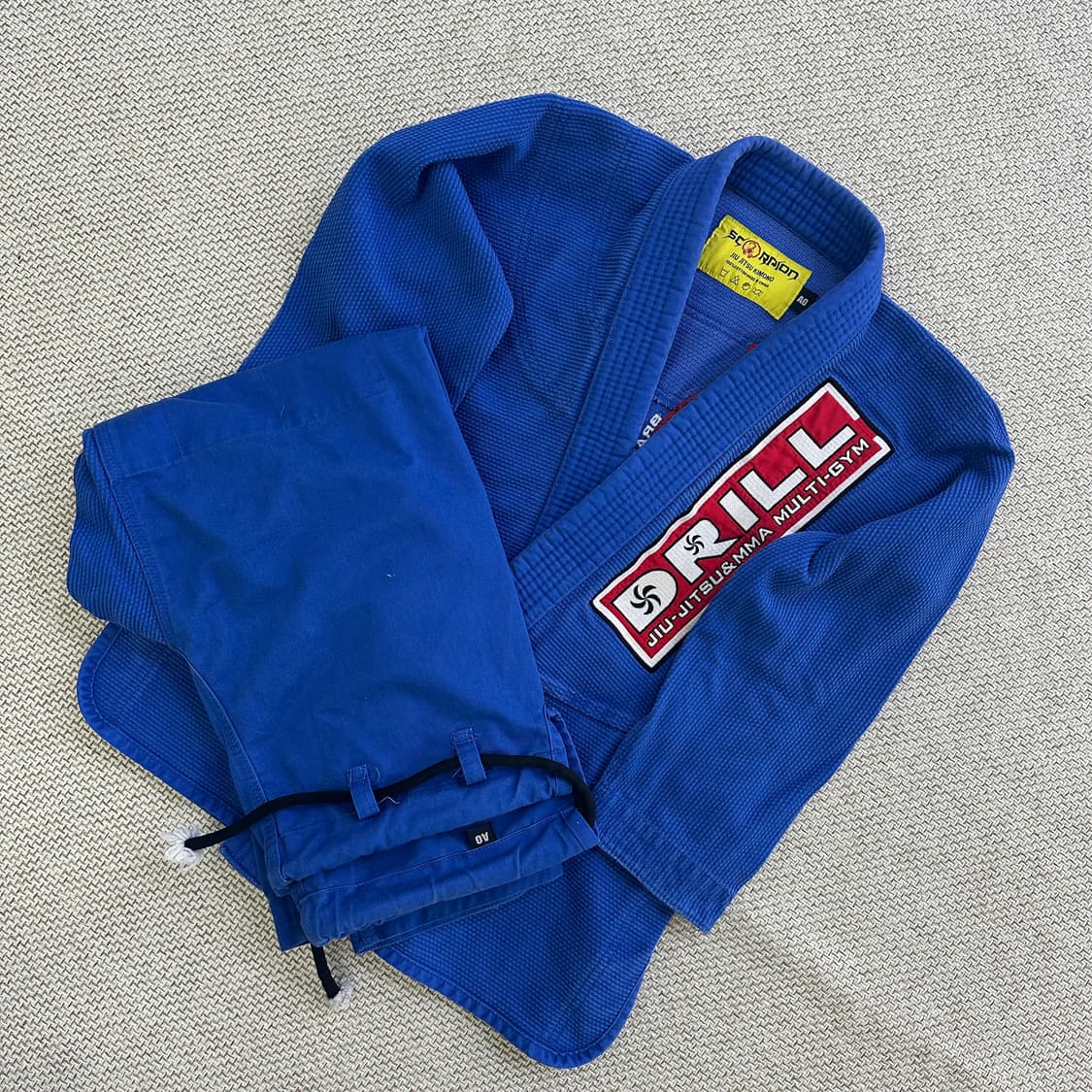 실측확인 스콜피온 주짓수 도복 0413D 상품이미지1