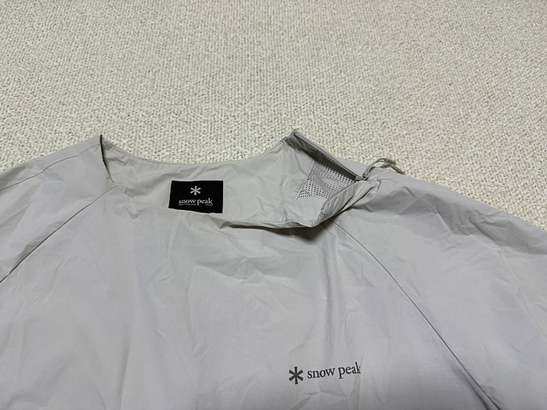 스노우피크 씬테크 우븐 매쉬 맨투맨 티셔츠 남성용 95사이즈 상품이미지2