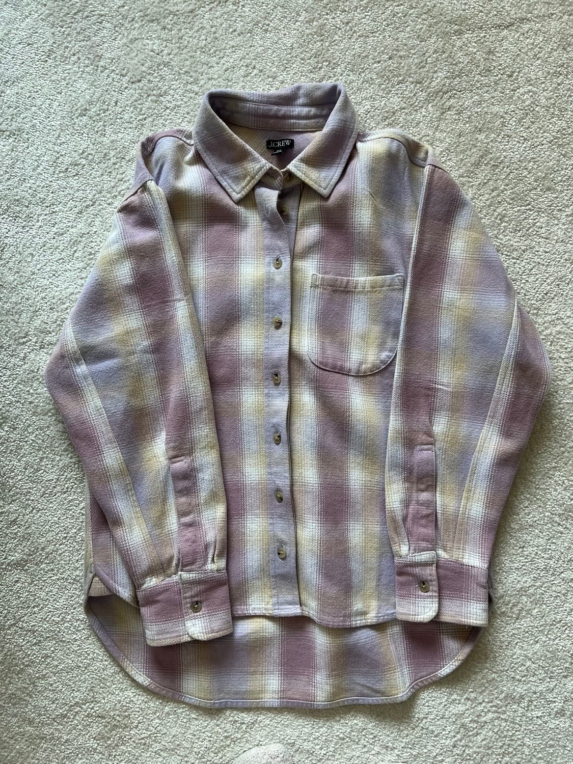 제이크루 체크 셔츠 상품이미지1