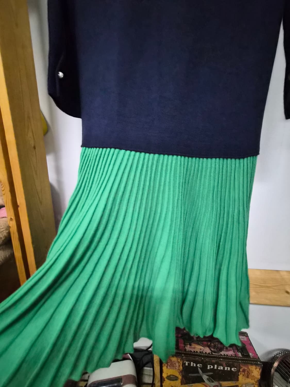 지컷 니트 원피스 상품이미지8