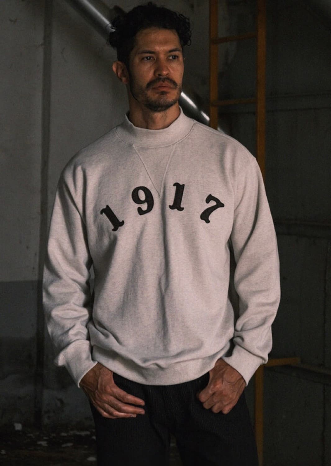 VDR / 하이넥 1917 스웻셔츠 오트밀 / M 상품이미지6