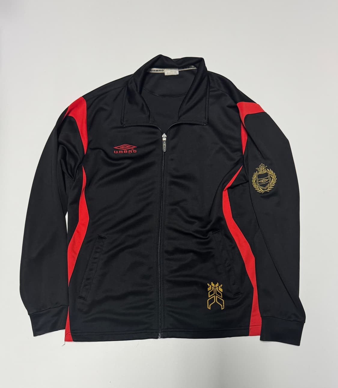 엄브로 Umbro 골드 견장 져지 트랙탑 M~L 상품이미지1