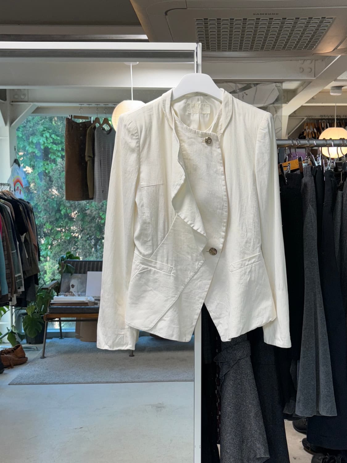 마인 린넨 나폴레옹 자켓 상품이미지1