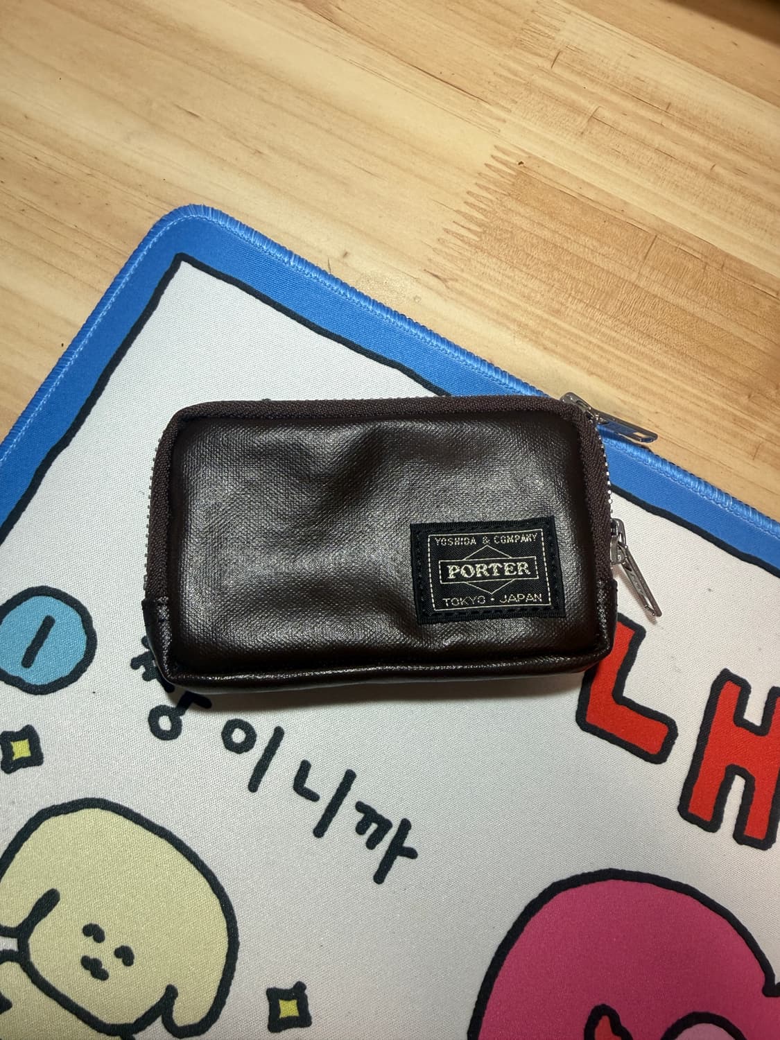 포터 지갑 브라운 상품이미지1