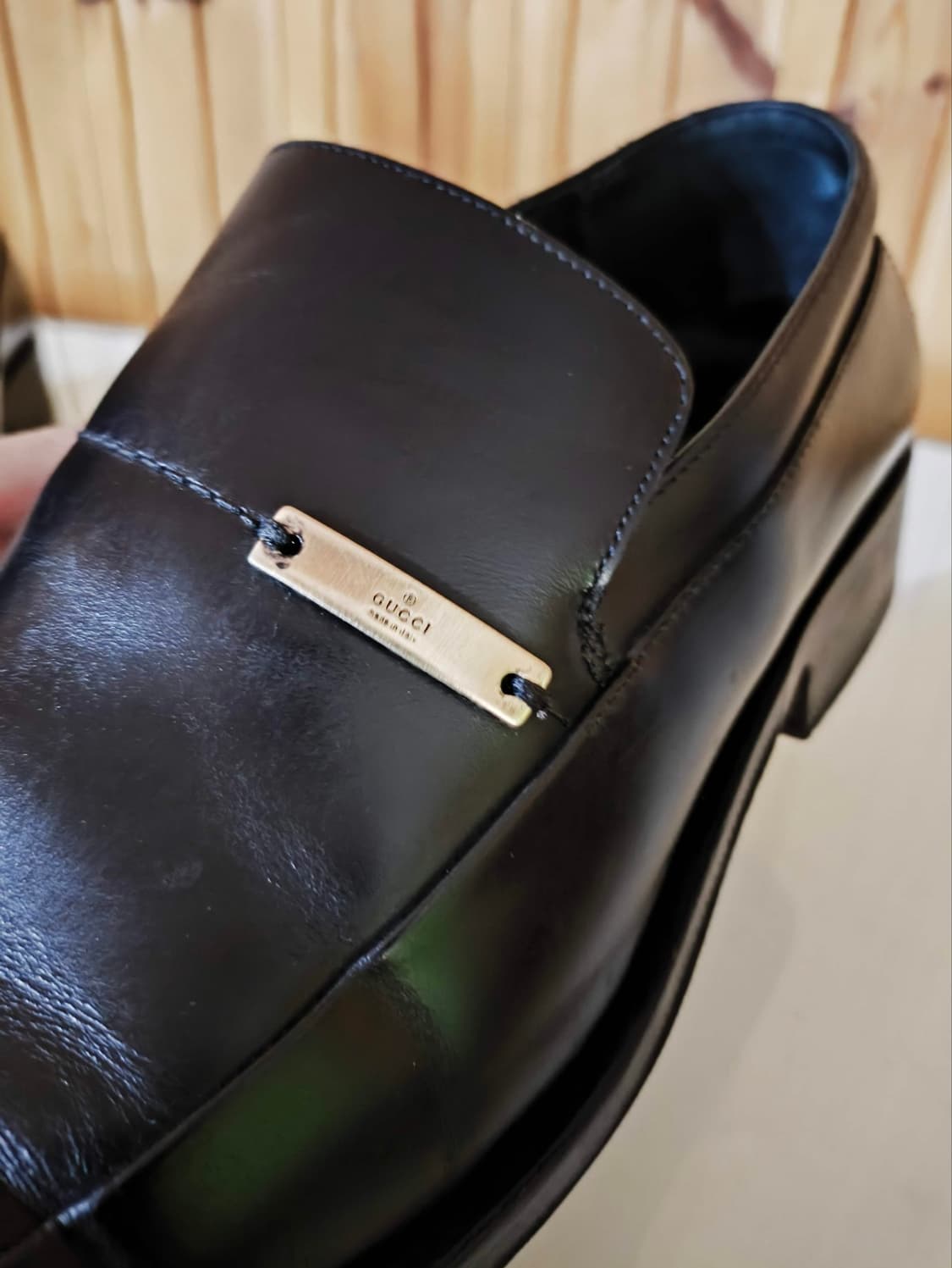 260mm 40 구찌 메탈로고 구두 상품이미지5