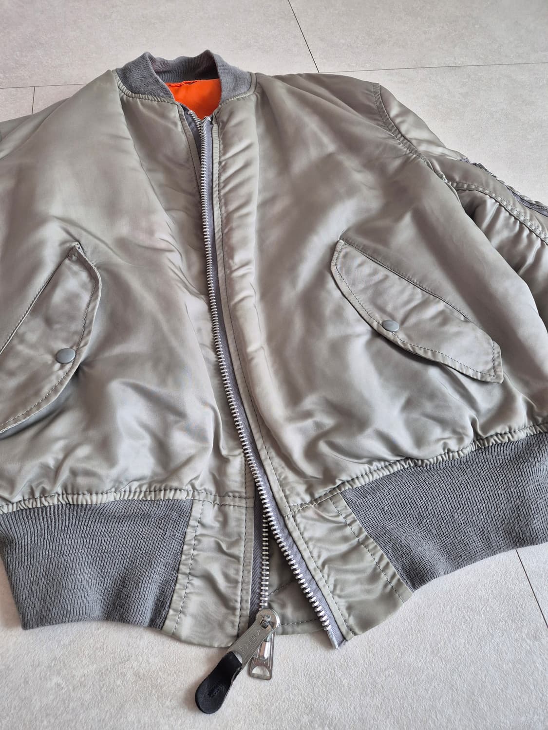 알파인더스트리 Ma-1 Large 사이즈 상품이미지3