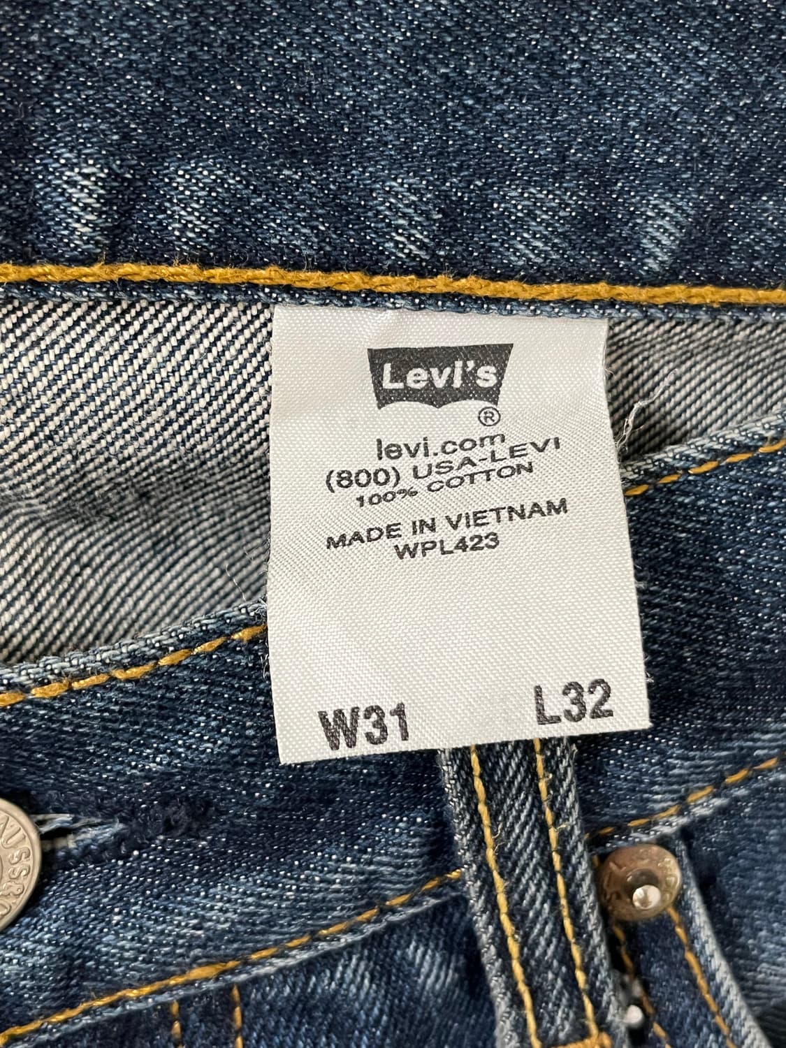 리바이스 501 W31 L32 상품이미지3