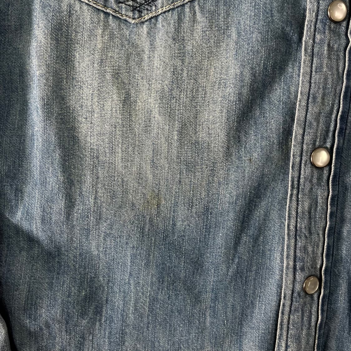 95 폴로랄프로렌 웨스턴 스타일 투포켓 데님셔츠 상품이미지6