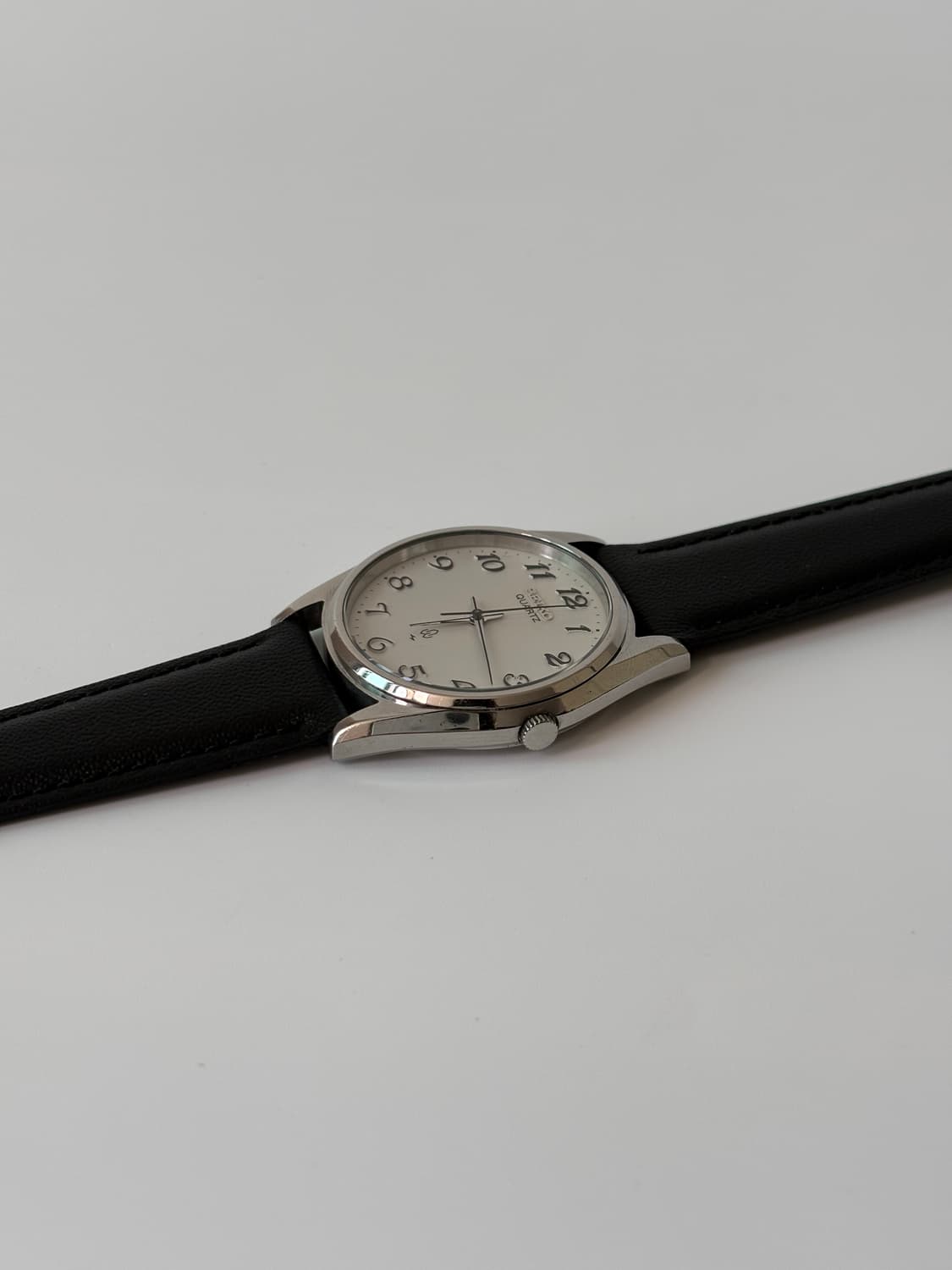 1980s Arabic Index Silver Quartz 상품이미지4
