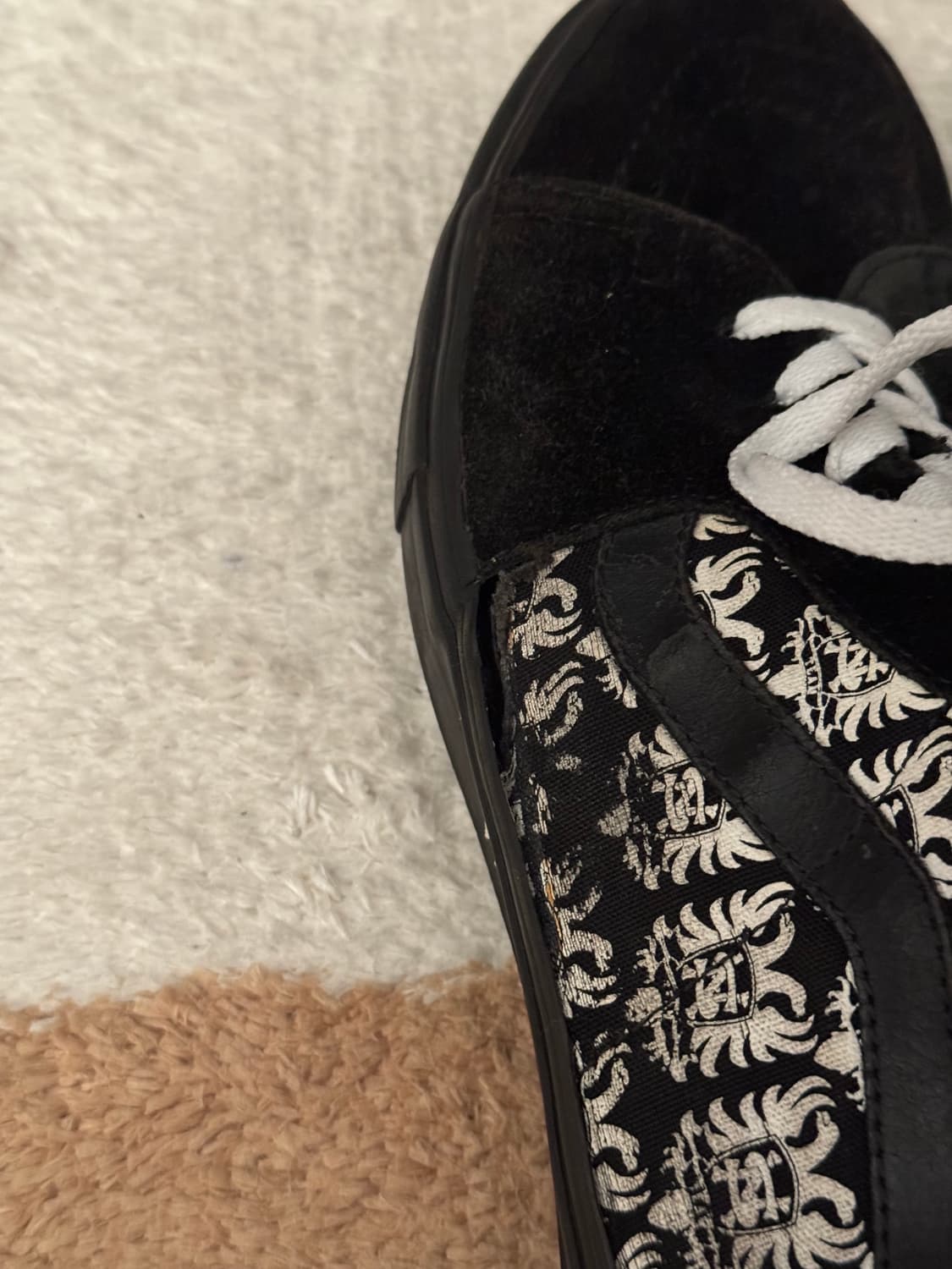 반스x슈프림x네이버후드 스케이트하이 sk8 high 상품이미지7