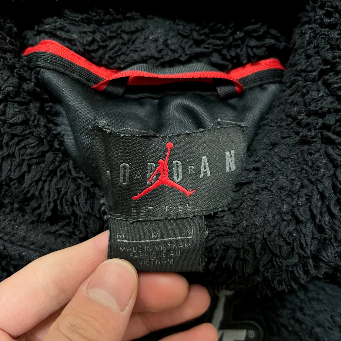 나이키 에어 조던 빅로고 후리스 후드티 M/95  상품이미지5