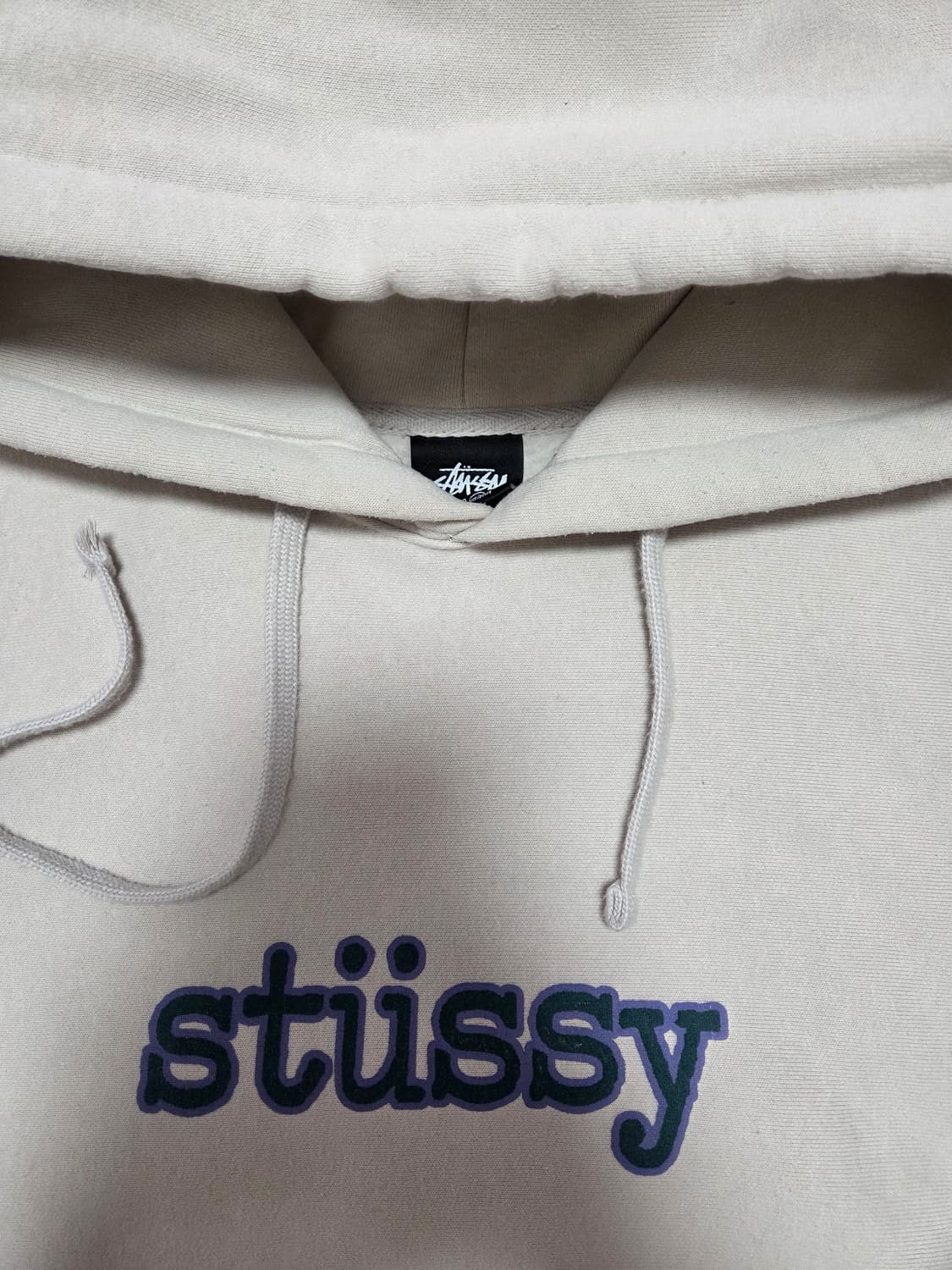 스투시 타이프라이터 후드티 상품이미지4