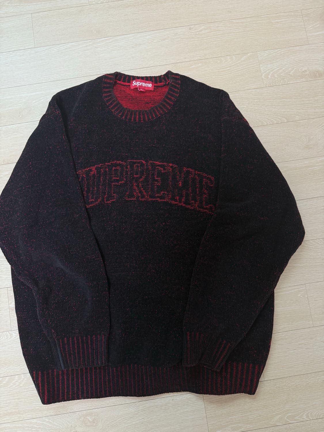 [xl] 슈프림 아크 콘트라스트 니트 스웨터 상품이미지1