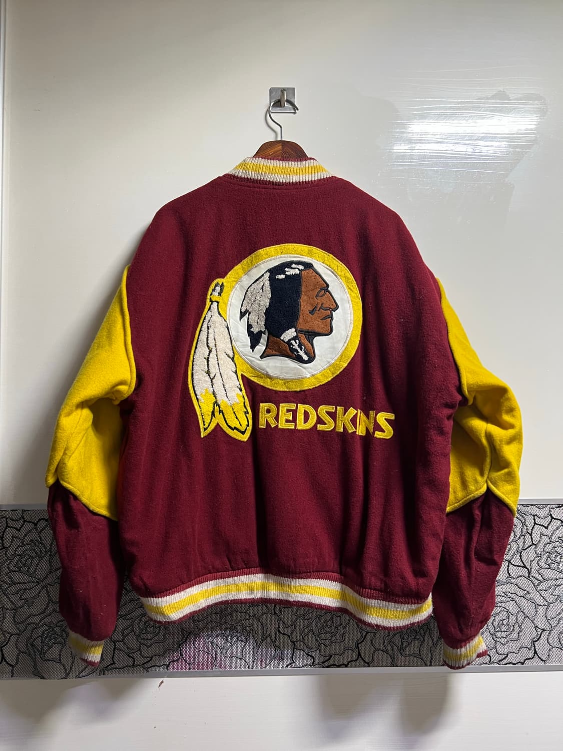 빈티지 NFL 오피설 라이센스 레드스킨스 자켓 상품이미지1