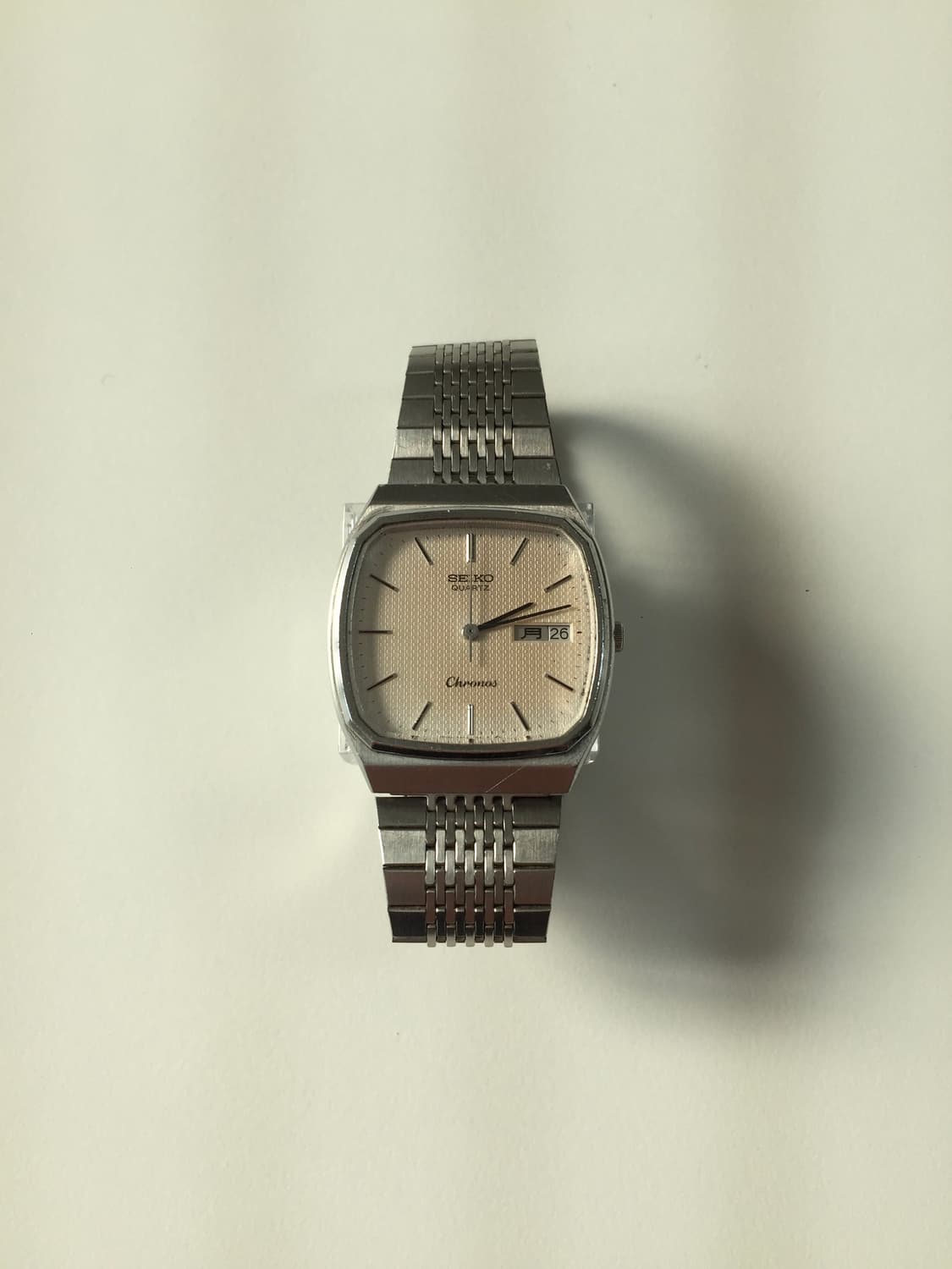 80s seiko chronos square day-date 상품이미지7