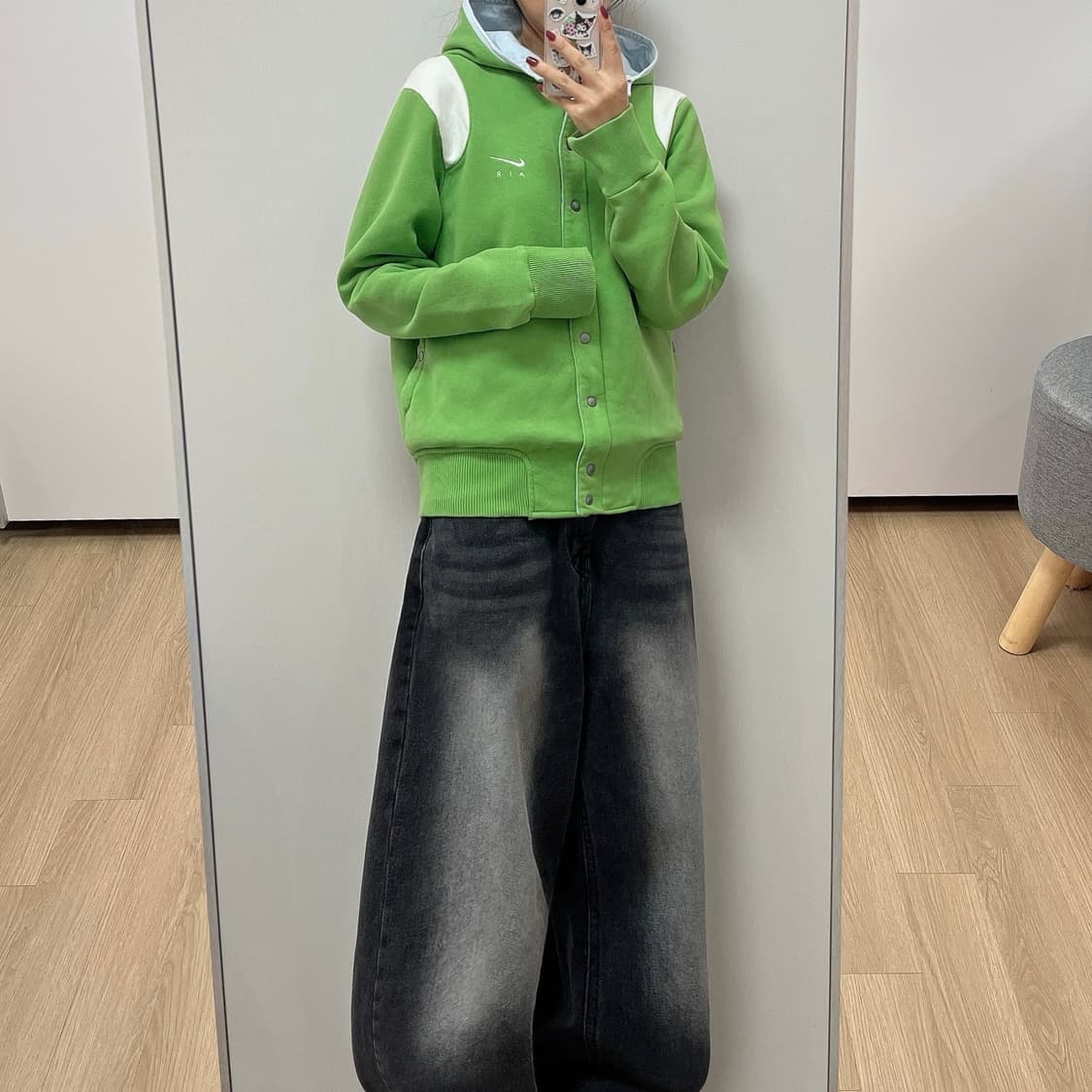 나이키 올드스쿨 후드 바시티 점퍼 상품이미지1