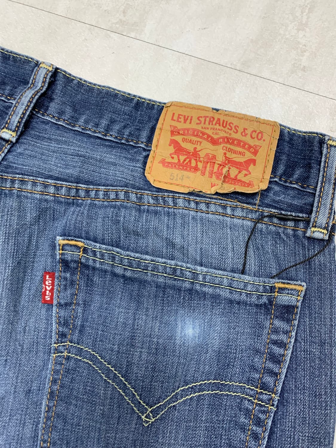 리바이스 514 데님 팬츠 #565 상품이미지8