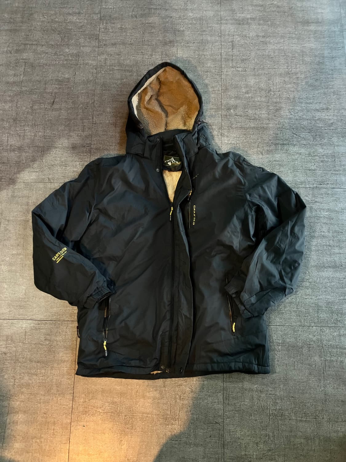 Outdoor 아웃도어 올드스쿨스트릿 양털봄버자켓 상품이미지1