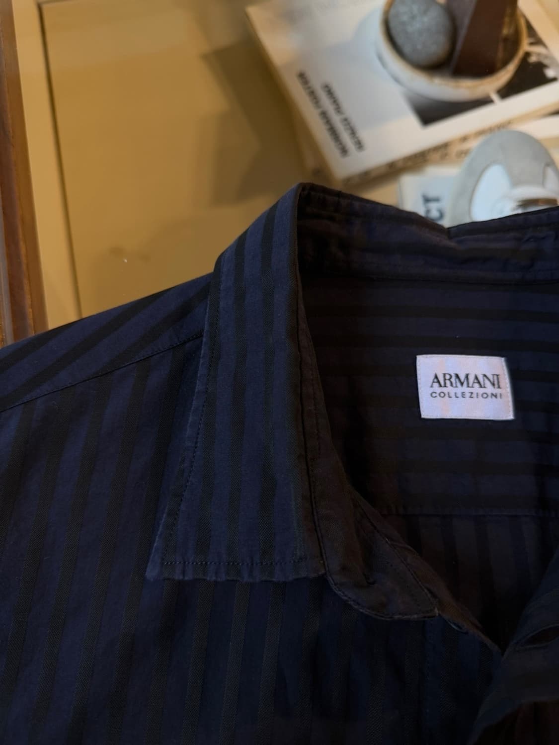 아르마니 꼴레지오니 드레스 셔츠 슬림100 상품이미지3