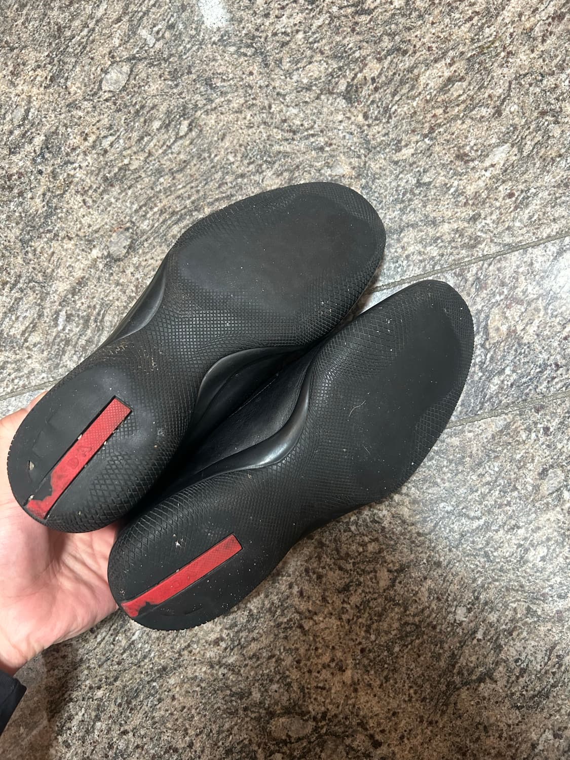 프라다 스포츠 스티치 로퍼 상품이미지3